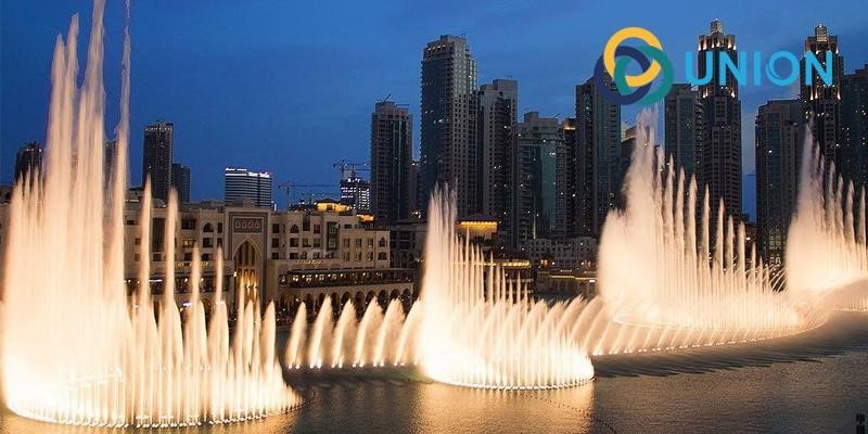 Công trình nhạc nước tại Dubai